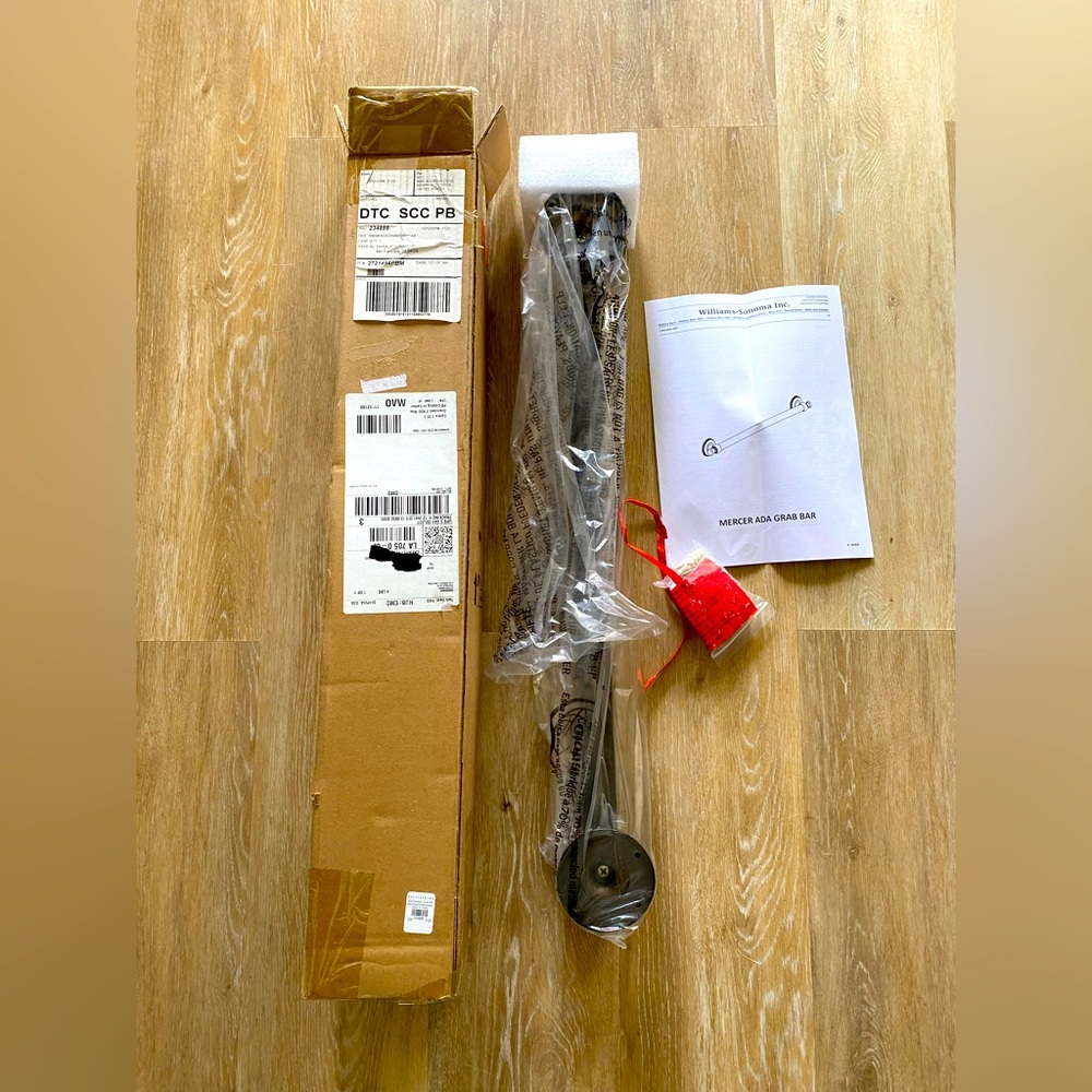 NIB - Pottery Barn Mercer Grab Bar 24”